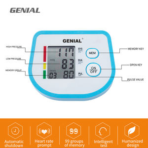 Monitor de Pressão Arterial Elétrico Portátil Tipo Braço, Esfigmomanômetro Digital com Recarga USB e Memória para 99 Medições - Product Image 3