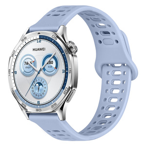 สายนาฬิกาซิลิโคนดีไซน์ยอดนิยม ขนาด 20 มม. 22 มม. สำหรับ Huawei Watch GT5/4 สำหรับ Samsung Galaxy Watch 7 6 54 สำหรับ <span class=keywords><strong>Xiaomi</strong></span> <span class=keywords><strong>5</strong></span>/4 - Product Image 1