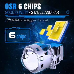 LP21-lente de faro led bi super brillante, mini h4, 130W, 110W, 30000LM, 5800K, RHD/LHD, <span class=keywords><strong>blanco</strong></span>, amarillo, proyector láser - Product Image 2