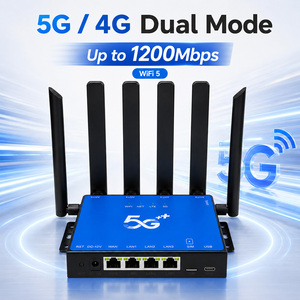 Router Wifi OLAX G5016 5G LTE Byapass con 6 Antenas, Módem Inalámbrico CPE para Exteriores Resistente al Agua, WIFI6 con Ranura para Tarjeta SIM, 5G NR NSA y S - Product Image 5