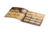 Livrets de menus personnalisables en papier kraft écologique à couverture rigide pour restaurants – Sains et économiques, pages individuelles