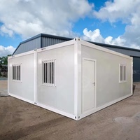 Maison intégrée de remorque préfabriquée imperméable de conteneur sur l'expédition de roue maison de luxe mobile préfabriquée Casa Contenedor