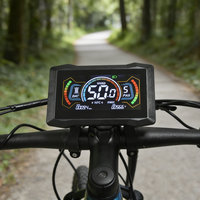 Écran large H7C, compteur de vitesse étanche, affichage professionnel pour vélos électriques, usine d'accessoires de vélo avec ordinateur de bord