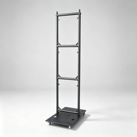 Estructura de Aluminio Portátil y Resistente en Forma de U, Plegable, con Capacidad de Carga de 300 kg, Modular
