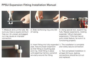 קר התרחבות טבעות/שרוולים עבור <span class=keywords><strong>Pex</strong></span> צנרת מערכת - Product Image 4