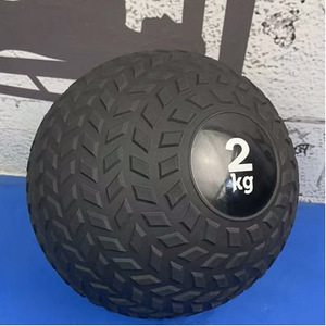 Pour l'entraînement <span class=keywords><strong>CrossFit</strong></span> Black <span class=keywords><strong>Slam</strong></span> <span class=keywords><strong>Ball</strong></span> Balle de médecine texturée sans rebond en PVC - Product Image 6