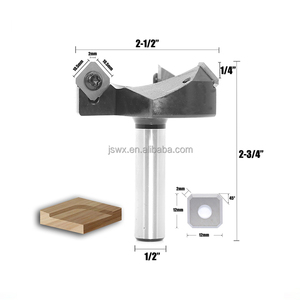 WEIX <span class=keywords><strong>Fraise</strong></span> de surfaçage CNC à lame remplaçable, type insert, pour le fraisage de faces et de panneaux en bois - Product Image 5