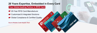 Cartes RFID haute sécurité 13,56 MHz MIFARE DESFire EV3 2K 4K 8K, carte à puce intelligente RFID en PVC pour paiement et contrôle d'accès