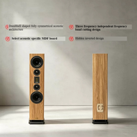 S-BACH-01 Concerto 6,5-Zoll/8-Zoll HIFI Drei-Wege-Lautsprecher Passive High-End Heimlautsprecher 4 Ohm