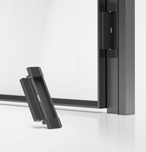 Giá sỉ nhà máy Khung nhôm định hình 45, cửa kính mỏng, bản lề âm, đóng êm, dễ lắp đặt, dày 2mm - Product Image 6