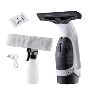 Nettoyeur de vitres électrique portatif à piles, sans traces, pour usage domestique, avec perche télescopique et flacon pulvérisateur - Product Image 5