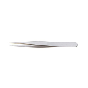 Pince à épiler pour extensions de cils en acier inoxydable de bonne qualité, outils pour cils avec pointe fine, fournisseur de logo personnalisé - Product Image 6