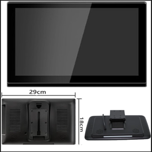 10.1 ''xe tựa đầu Màn hình Màn hình cảm ứng TV hiển thị DSP chức năng WIFI Android Máy nghe nhạc đa phương tiện cho trở lại ghế máy tính bảng IPS Android - Product Image 2