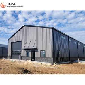 Bâtiment préfabriqué en acier moderne pour salle et atelier, taille et couleur personnalisables, certifié CE - Product Image 6