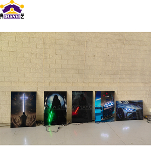 Pósters Luminosos Personalizables de Varios Autos de Lujo, Póster Acrílico de Neón de Autos y Motos, Póster LED - Product Image 1