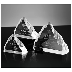 Shining 2024 Crystal trofeo montaña iceberg Premio sobresaliente elogio del personal premio honorario competencia anual - Product Image 1