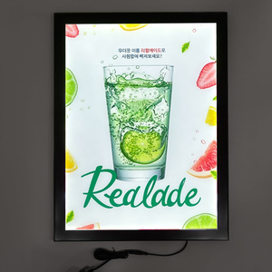 Marco <span class=keywords><strong>de</strong></span> Fotos Rectangular <span class=keywords><strong>de</strong></span> Aluminio Ultra Delgado, Iluminado, <span class=keywords><strong>para</strong></span> Montar en la Pared, con Iluminación LED, Caja <span class=keywords><strong>de</strong></span> <span class=keywords><strong>Luz</strong></span> <span class=keywords><strong>para</strong></span> <span class=keywords><strong>Cuadros</strong></span> - Product Image 2