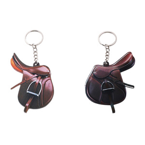 Phổ Biến Người Đàn Ông Của & Phụ Nữ Của Phương Tây Cao Bồi Yên Acrylic Phẳng Xe Vòng Chìa Khóa Trang Trí Mặt Dây Chuyền UV In Thiết Kế Treo Keychain - Product Image 3