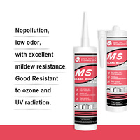 Scellant de construction MS haute résistance, résistant aux UV, adhésif polyuréthane, scellant d'étanchéité pour joints