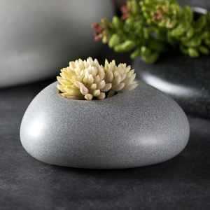 <span class=keywords><strong>Poterie</strong></span> en céramique chinoise <span class=keywords><strong>de</strong></span> couleur unie, bricolage décontracté, petit décor pour la maison, vase <span class=keywords><strong>de</strong></span> fleurs - Product Image 2