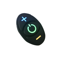 Teclado de Membrana Retroiluminado por LED Personalizado, Teclado Táctil en Relieve con Ventana LCD Transparente para Equipos de Pruebas Médicas