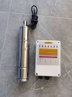 Pompe solaire de puits profond 3hp CC Kit de pompe à eau submersible de surface solaire Système de pompe solaire pour l'irrigation agricole