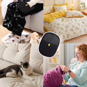 Gant de toilettage portable pour enlever les poils d'animaux, pour chats et chiens - Product Image 4