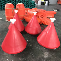 Bouée flottante Botai 700 mm en PE, protégée contre les UV, avec une flottabilité de 150 kg et une hauteur de 900 mm pour la navigation maritime en mer, en lac et en port