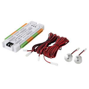 PIRモーションセンサー 32段 調光機能付きスマート階段照明 自動コントローラー LEDストリップ 人感センサー付き - Product Image 2