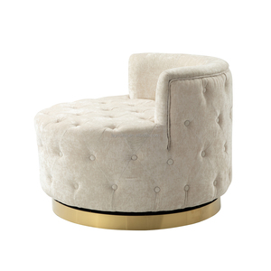 أريكة سرير فردية فاخرة وعصرية قابلة للتحويل إلى سرير، أريكة صغيرة مستديرة لغرفة المعيشة - Product Image 5