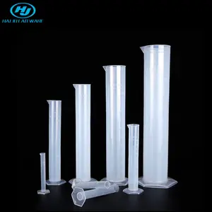 HAIJU LAB Measuring Cylinder Manufacturer Graduated Plastic Laboratory 10ml 25ml 50ml 100ml 250ml 500ml 1000ml 2000ml