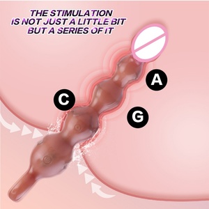 Dildos Realistas de Silicona con Ventosa, Juguetes Sexuales para Adultos, Estimulador de Masaje Vaginal y Anal para Mujeres y Hombres - Product Image 3