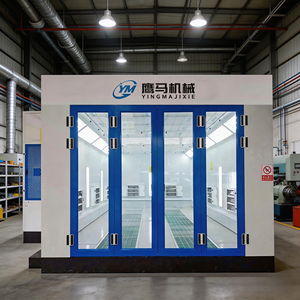 Cabina de Pintura para Vehículos de Alta Eficiencia y Bajo Ruido con Calefacción Eléctrica y Gran Capacidad de Carga para Camiones y Centros Automotrices - Product Image 1