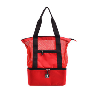 Bolsa con compartimento para Picnic de Vietnam con bolsas más frías Logotipo personalizado Bolso de mano de gran capacidad con bolsa de playa inferior más fresca - Product Image 5