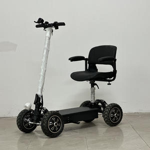 Chariot de golf pliable pour personnes âgées, scooter électrique de mobilité à 4 roues pour adultes 2000w <span class=keywords><strong>Quad</strong></span> 4 - Product Image 3