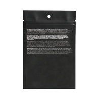 Pochette en PE blanche personnalisée avec fermeture éclair, sac en plastique transparent auto-scellant pour le stockage de gâteaux et de vodka, thermoscellage en usine