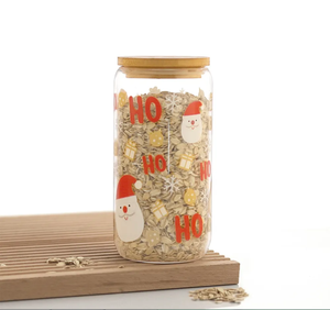 <span class=keywords><strong>Taza</strong></span> de cristal de diseño moderno de 16Oz, <span class=keywords><strong>taza</strong></span> de coque transparente y audaz con pajita de transferencia térmica esmerilada para beber en fiestas - Product Image 3