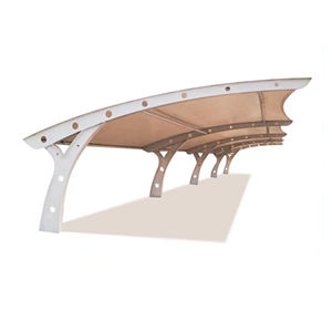 Tente de qualité à structure en membrane tendue rétractable et imperméable pour le stationnement de motos et les transports publics - Product Image 3