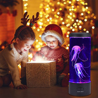 Une variété de styles aquarium de méduses 16 led d'humeur changeante capteur tactile veilleuse lampe de rêve