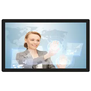 Metal housing 10 inch 1280*800 widescreen IPS touch monitor 10.1 inch USB HD capacitive touch screen monitor for ATM cashier