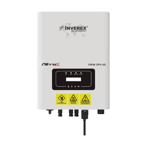 Inversor Solar Híbrido Inverex Nitrox de 10KW 3 Fases CC/CA, Salida Única 23478, Conexión a Red Solar, 99% de Eficiencia, Entrada de 120V, Salida de 240V - Product Image 1