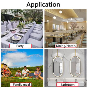 กระดาษเช็ดปากแบบกำหนดเอง 3 ชั้น สีขาว พับ 1/4 สำหรับร้านอาหารและงานแต่งงาน ทำจากเยื่อกระดาษบริสุทธิ์ - Product Image 6