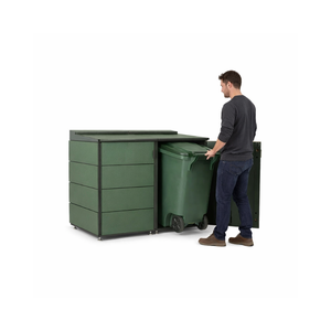 Poubelle murale pliable en métal, décorative, portable, résistante à l'eau, pour usage extérieur et jardin, prix usine EDPTBC000 - Product Image 1