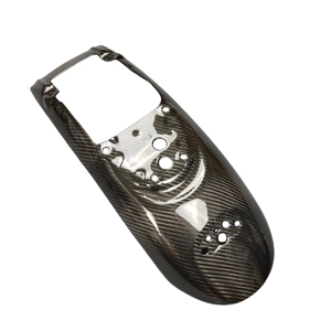 Guardabarros de Motocicleta 3K 100% Carbono Seco, Guardabarros Delantero y Trasero, Accesorios para Motocicleta <span class=keywords><strong>Triumph</strong></span> Scrambler1200 <span class=keywords><strong>XC</strong></span>/XE - Product Image 4