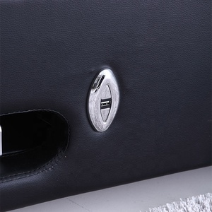 Sofá <span class=keywords><strong>cama</strong></span> de piel sintética con control remoto, mueble moderno para <span class=keywords><strong>cama</strong></span> y habitación, tamaño queen, alta calidad - Product Image 3