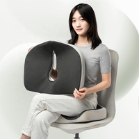 Coussin orthopédique en mousse à mémoire de forme pour le coccyx, coussin de chaise roulante de haute qualité pour soulager les douleurs du coccyx