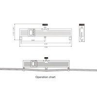 Tensiomètre numérique pour câble d'ascenseur NANBEI, haute précision, tensiomètre pour câble en acier, mesure de la force du câble d'ascenseur