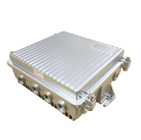 Boîtier personnalisé moulé sous pression OEM coque d'amplificateur CATV en aluminium haute résistance avec conception étanche