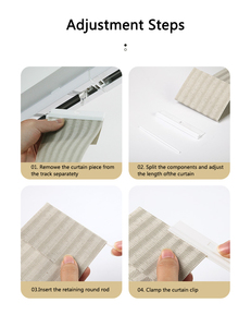 Zshine gấp Rèm điện phân vùng Rèm dọc mù văn phòng phòng khách ban công bóng tùy chỉnh - Product Image 5