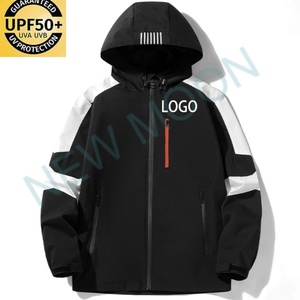 Customized Sun Protection Clothing Hooded Breathable Lightweight UV Protection Clothing Sports <b>Jacket</b> Outdoor Hiking <b>Jacket</b> Men - Product Image 5